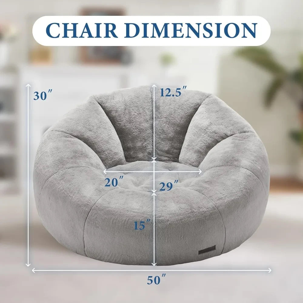 Large Memory Foam Bean Bag