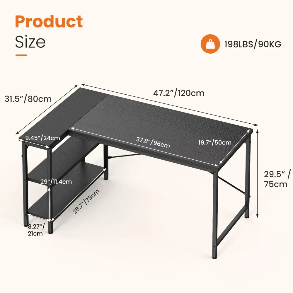 L Shaped Computer Desk