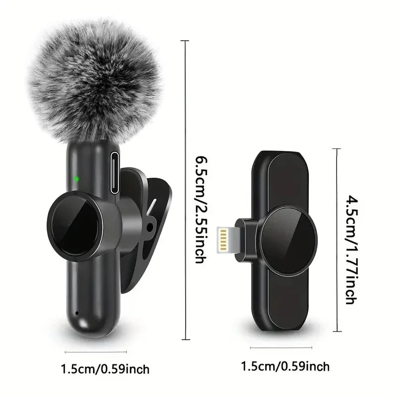 Wireless Mobile Lavalier Microphone
