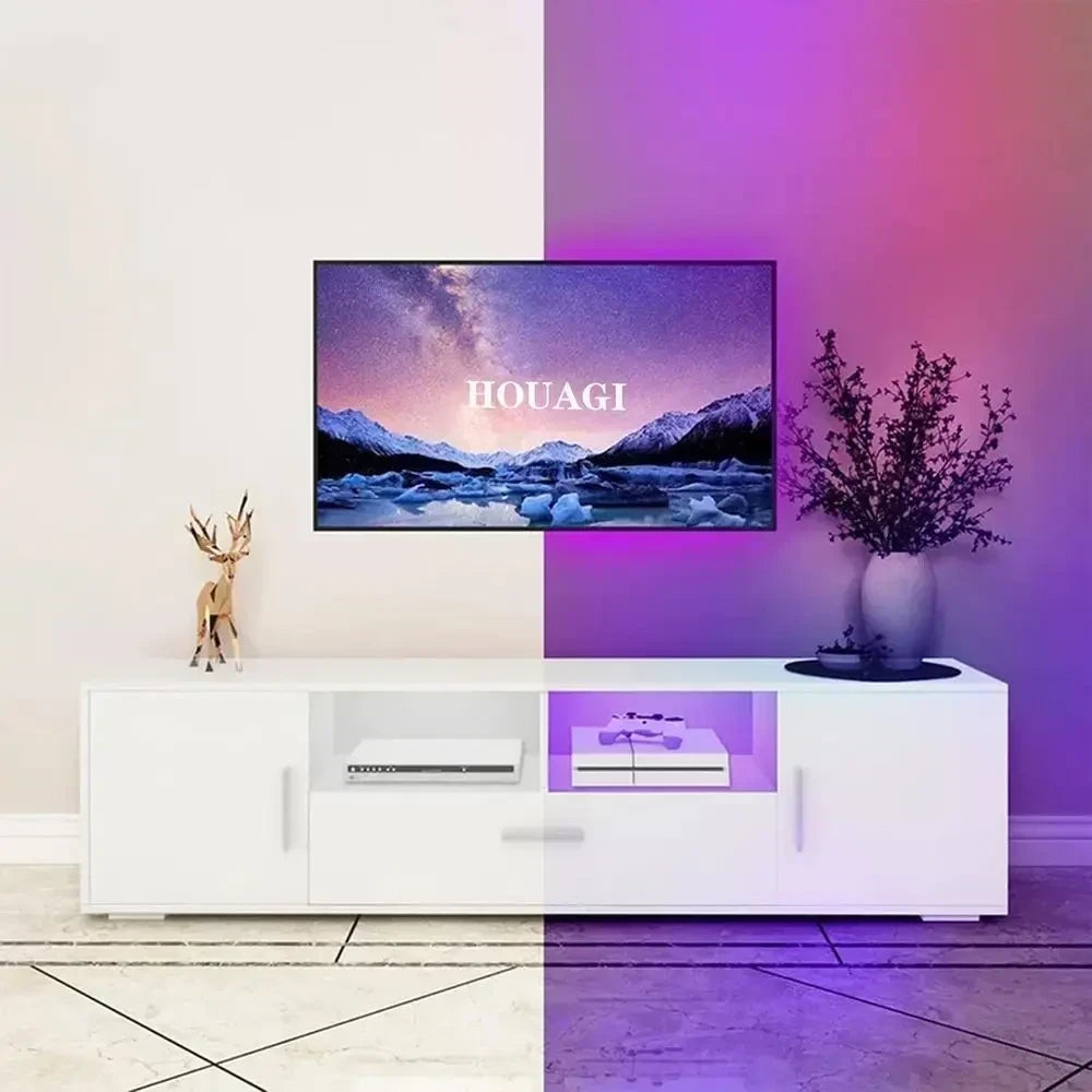 Modern LED Entertainment Console